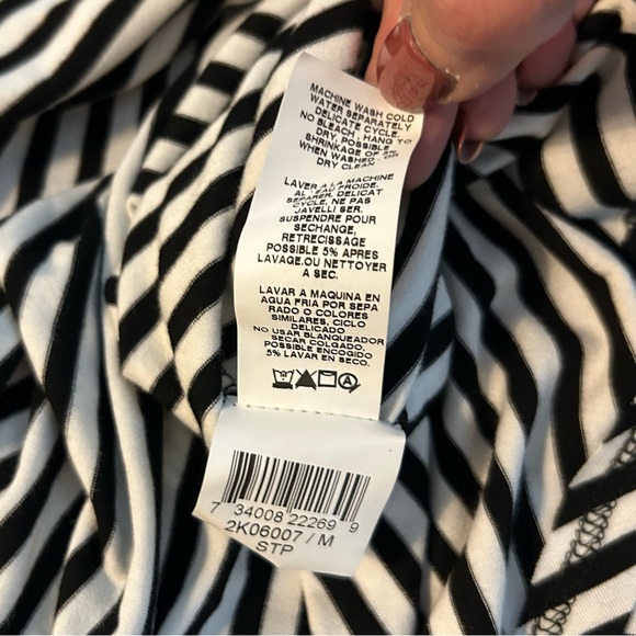 Karen By Karen Kane Herringbone Maxi Skirt NWOT - Picture 8 of 8